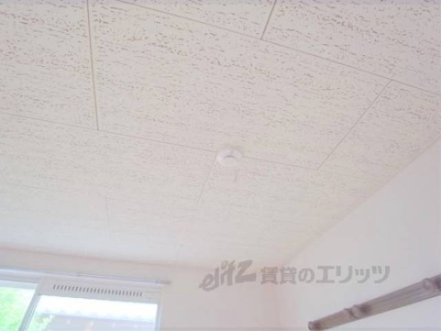 火災報知器　火災報知器が付いています。