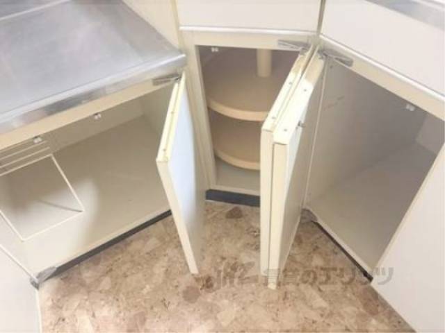 リビング　２口ガスコンロ置場