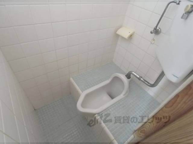 トイレ　昔懐かしい和式です。