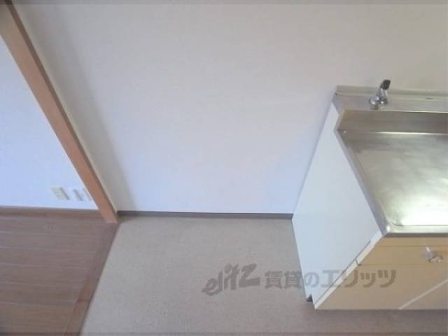 冷蔵庫置場　キッチンすぐ横に置いていただけます