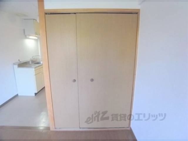 収納　収納スペース閉じた状態です