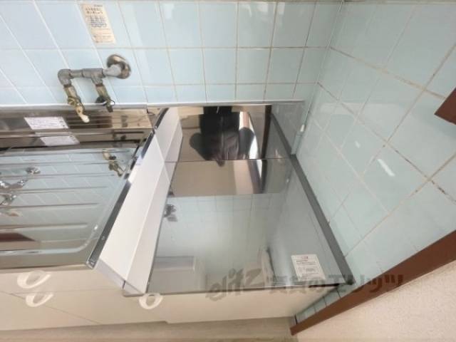 キッチン　コンロ置き場