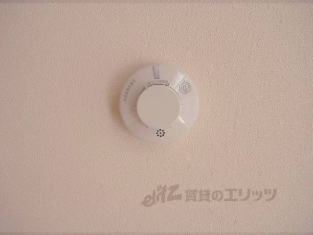 リビング　火災報知器