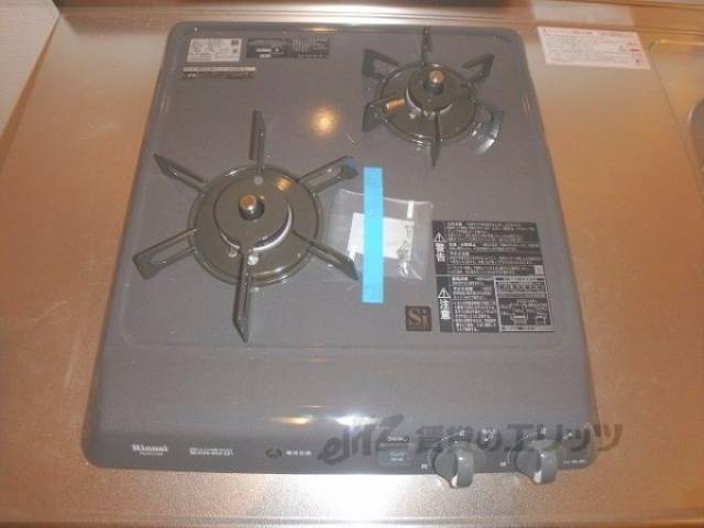 キッチン　ガス2口コンロ