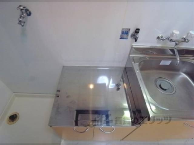 キッチン　コンロ置き場