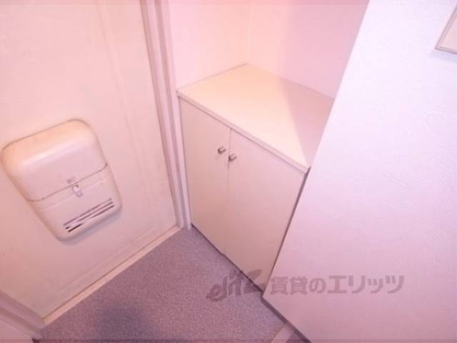 下駄箱　うれしい下駄箱付き