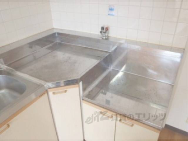 キッチン　ガスコンロ設置可能