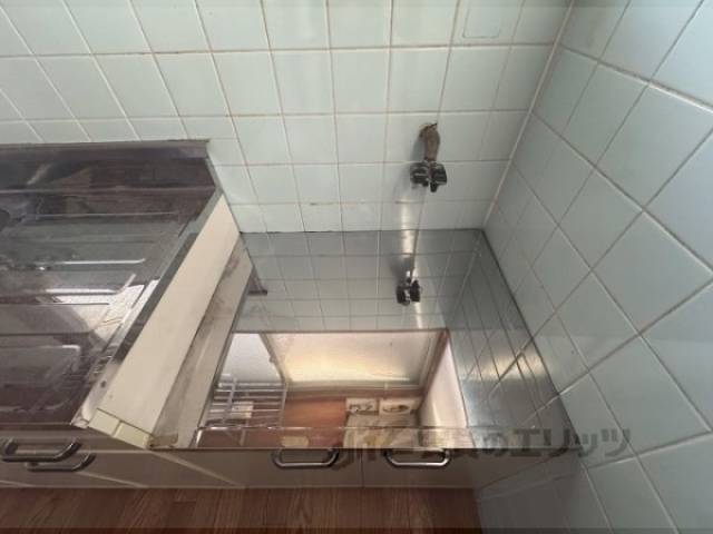 キッチン　コンロ置き場