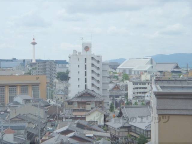眺望　京都タワー一望。
