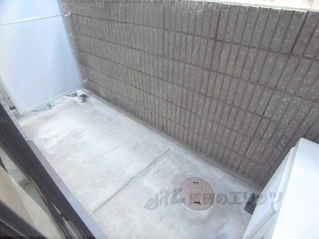 ベランダ　広々しているベランダです