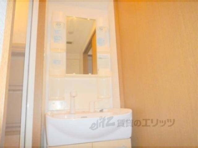 洗面所　独立洗面台付き。