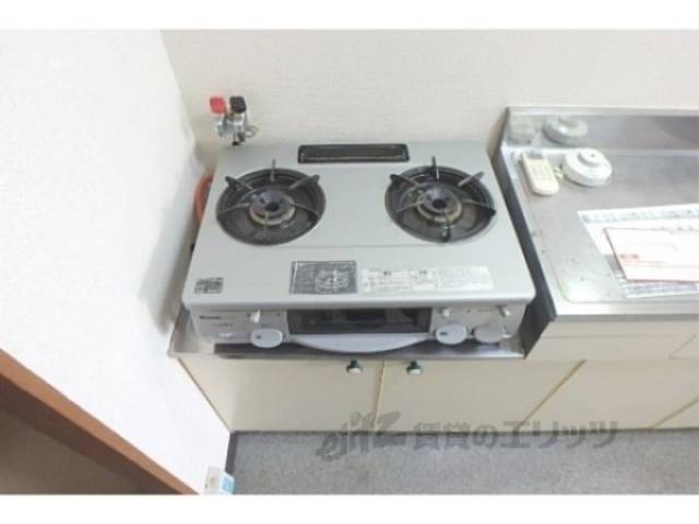 キッチン　ガス2口コンロ