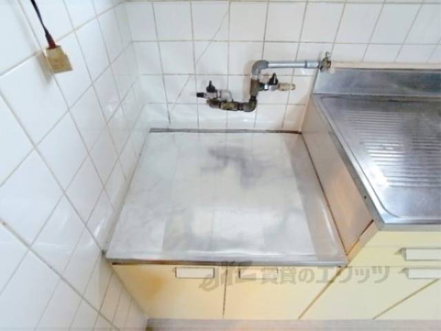 コンロ設置可能