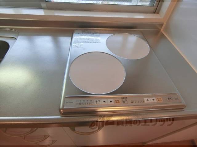 キッチン　２口コンロ