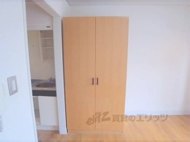 収納　お部屋に収納が付いています。