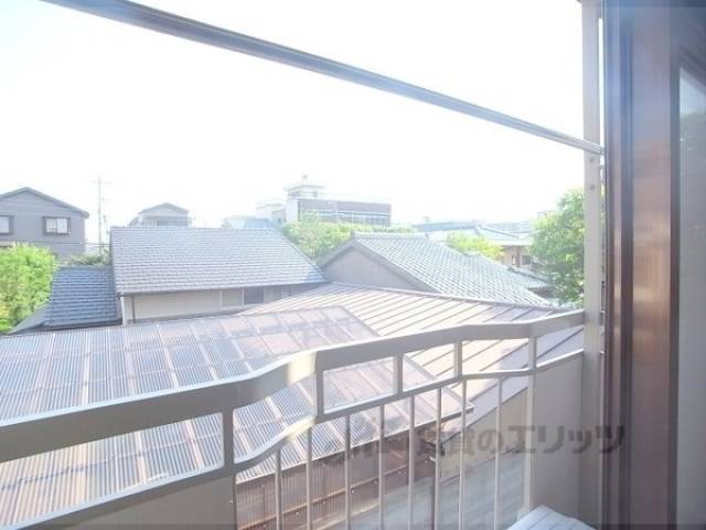 ベランダ　眺望良好