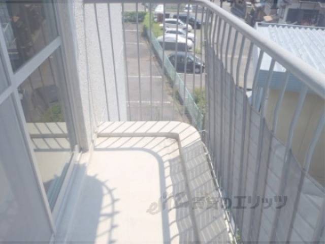 ベランダ　西側のベランダです