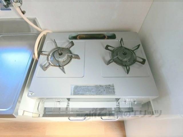 キッチン　ガス2口コンロ