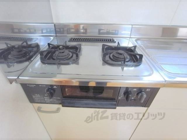 キッチン　2口コンロ