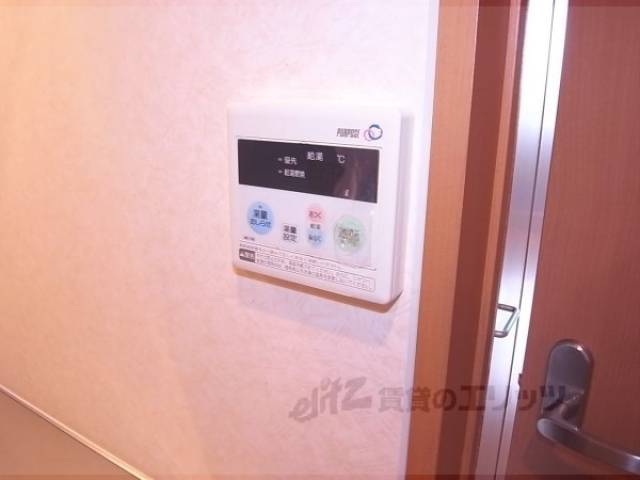給湯設備　パネル操作だけで楽ちんですね