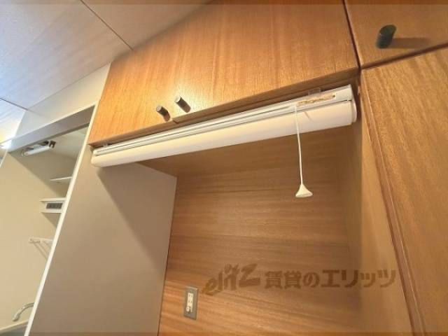洗濯機置場　カーテンあり