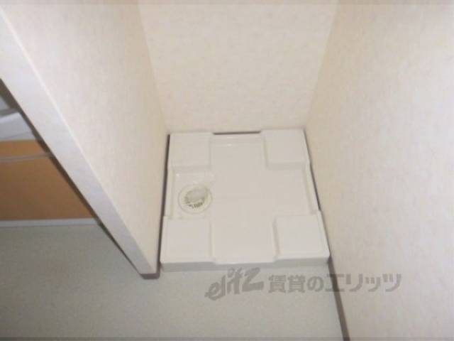 洗濯機置場　室内設置です