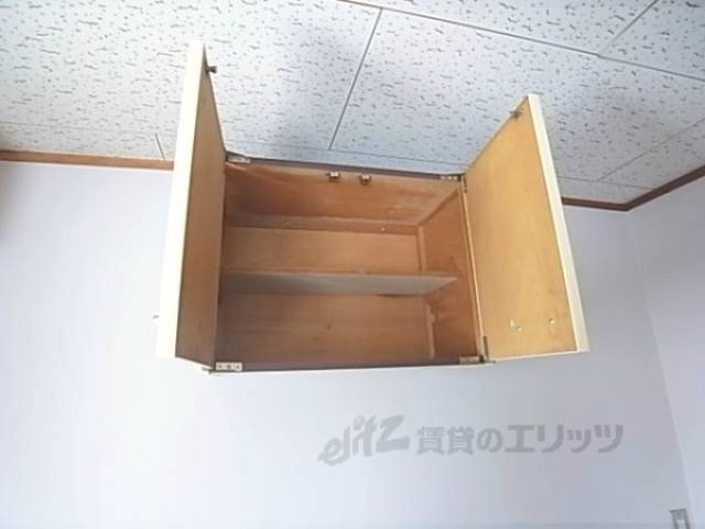 キッチン　あると便利なキッチン上の収納です