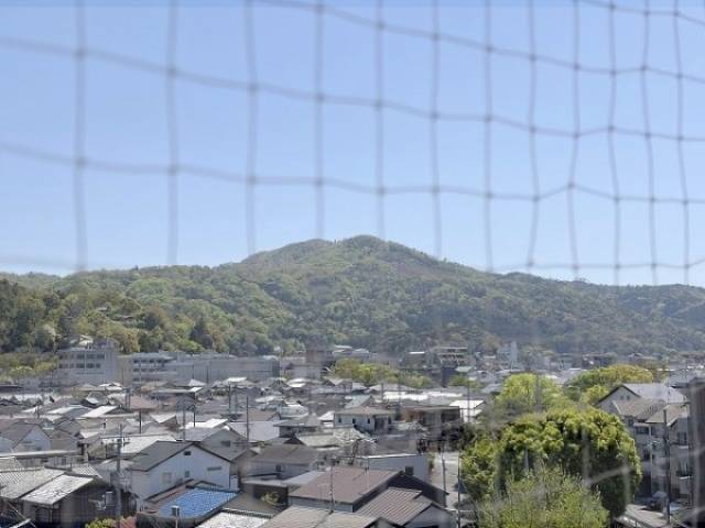 眺望　大文字はっきりみえます