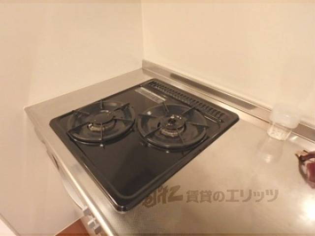 キッチン　ガス2口コンロ