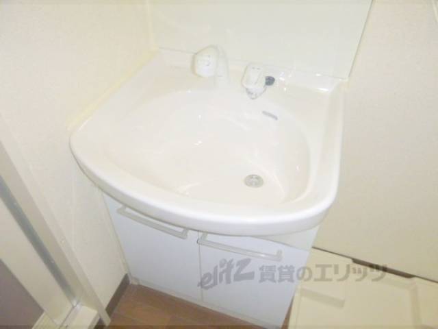 洗面所　シャンプードレッサーですよ。