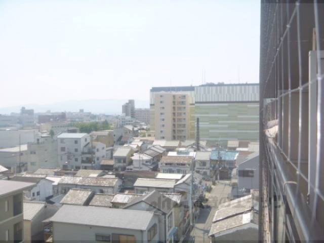眺望　イオンモール京都見えます。