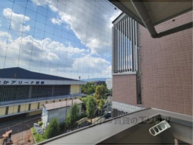 眺望　玄関口からの様子