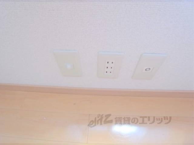 回線口　回線口とテレビジャックです。