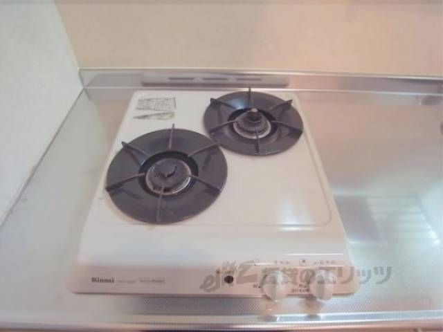 キッチン　ガス2口コンロ