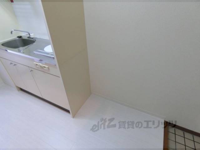 冷蔵庫置場　嬉しいウォシュレットつき！