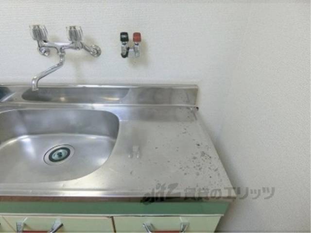 キッチン　ガスコンロ設置場所