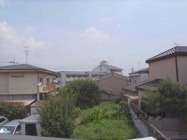 眺望　2階のベランダです。