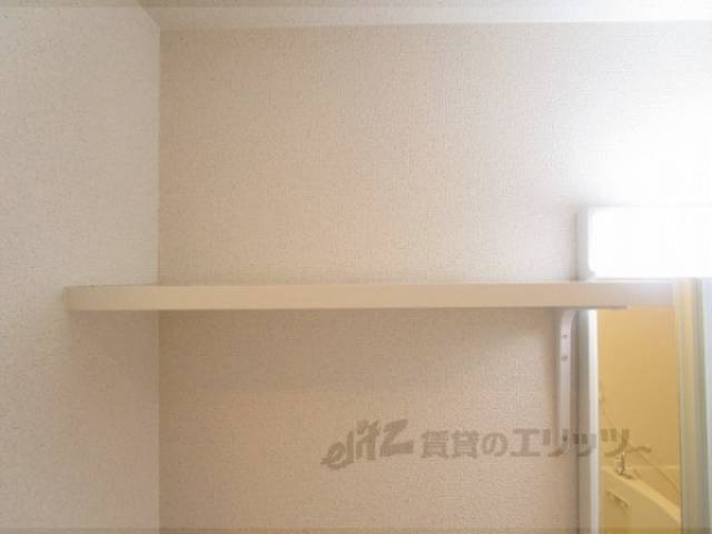 洗濯機置場　上収納
