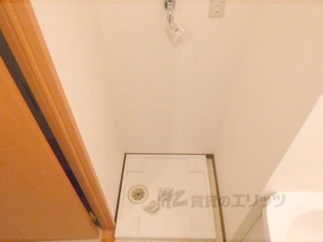 洗濯機置場　嬉しい室内洗濯機置場です