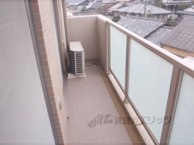 ベランダ　北側