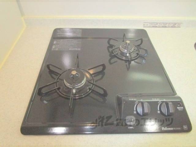 キッチン　ガス2口コンロ