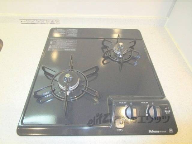 キッチン　ガス2口コンロ