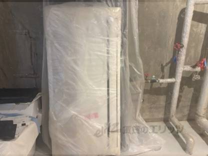 エアコン　エアコンカバー(残置