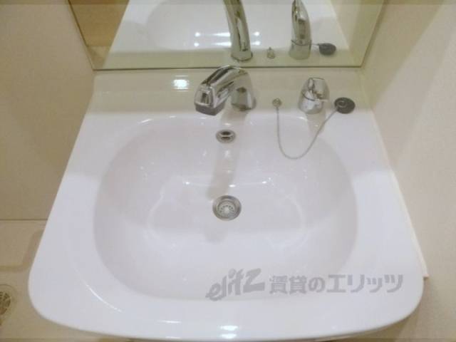 洗面所　シャンプードレッサーですよ・