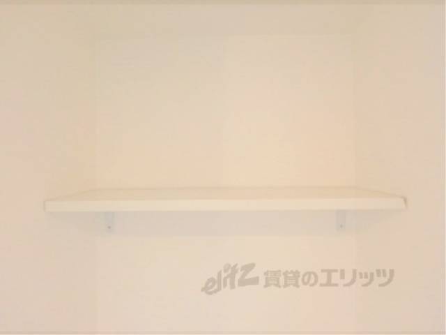 洗濯機置場　上部収納