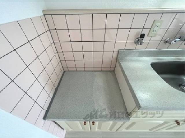 キッチン　コンロ置き場