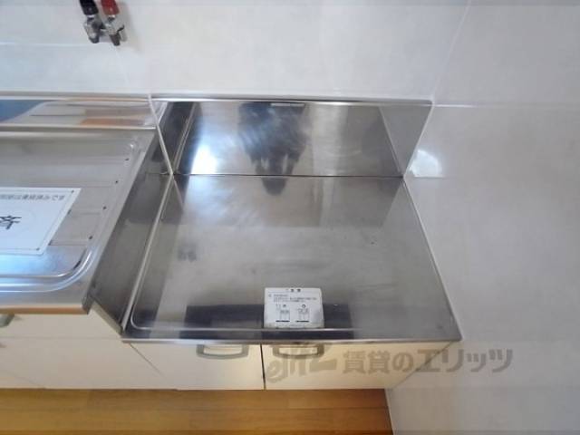 キッチン　コンロ置場　２口設置可能です