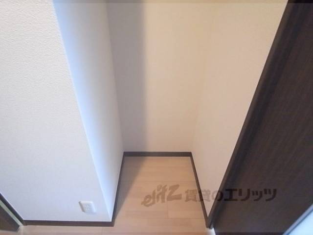 冷蔵庫置場　キッチンに設置可能です