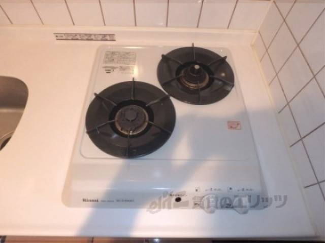 キッチン　ガス2口コンロ