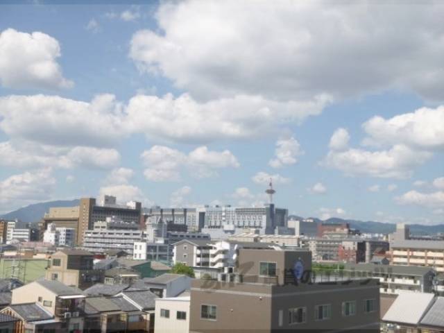 眺望　京都タワーが見えますよ。